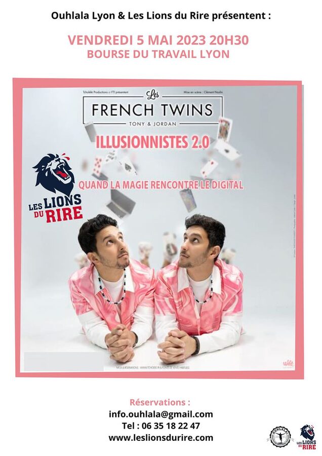 Les French Twins illusionnistes 2.0